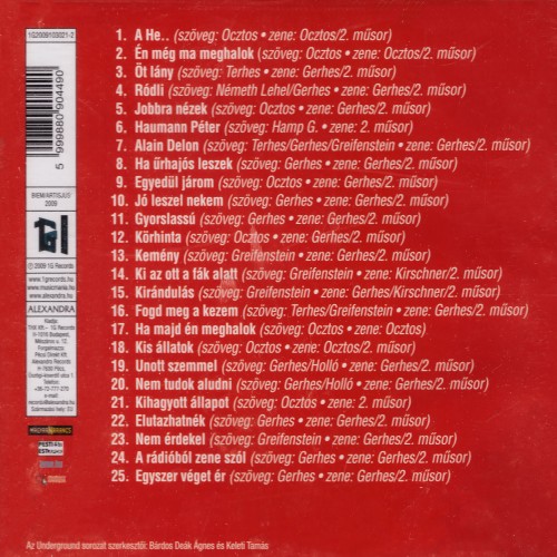 2. Műsor - Én még ma meghalok... (CD)