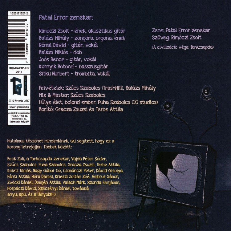 Fatal Error - Kisszobából nagyvilág (CD)