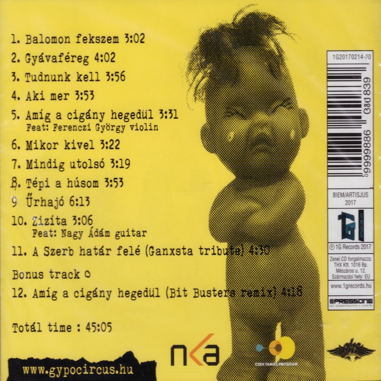 Gypo Circus - Mikor kivel? (CD)