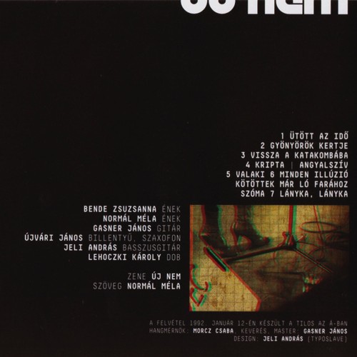 Új Nem - Live at Tilos [1992.01.12.] (CD)